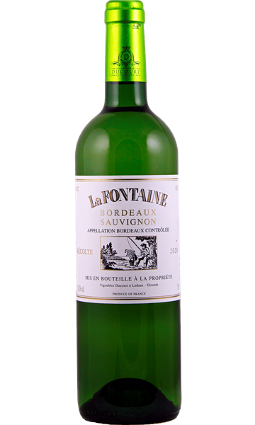 La Fontaine Sauvignon, sec Bordeaux blanc AC 2023